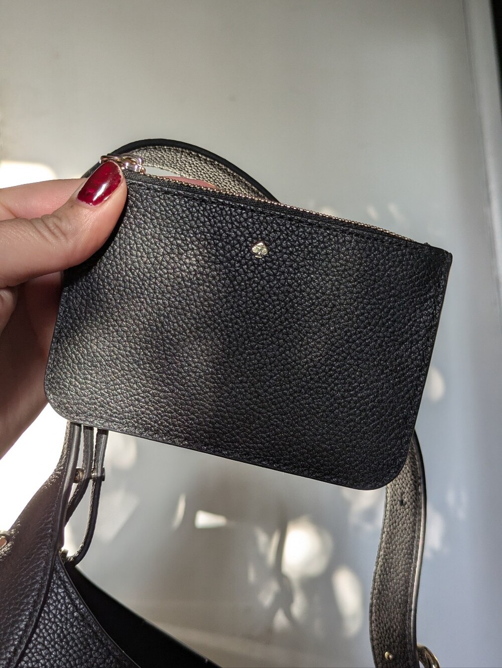 Kate Spade Black 454 Sculpted Shoulder Bag - Picture 7 of 8